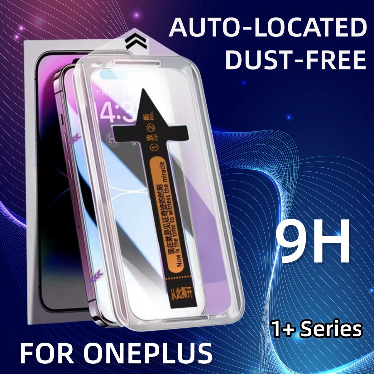 Original OnePlus 3D Tempered Glass Screen Protector + Back Cover – For OnePlus 6T