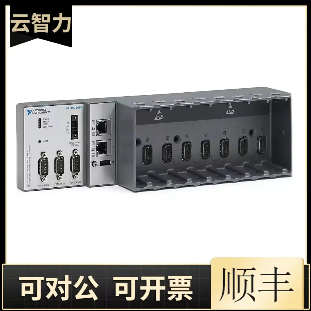 Фото Совершенно новый двухъядерный шасси контроллера American Instruments NI CRIO-9068 782663-01, импортный, подлинный. №1