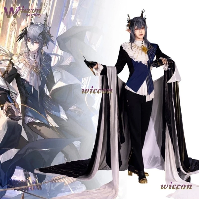 Фото g'7,n\5;e,8\v,5/Ynot ‌ ‌ Костюм для косплея Arknights Logos: Полный комплект персонажа из игры Rhythm Connection для Хэллоуина и вечеринок;4'v.7/n №3