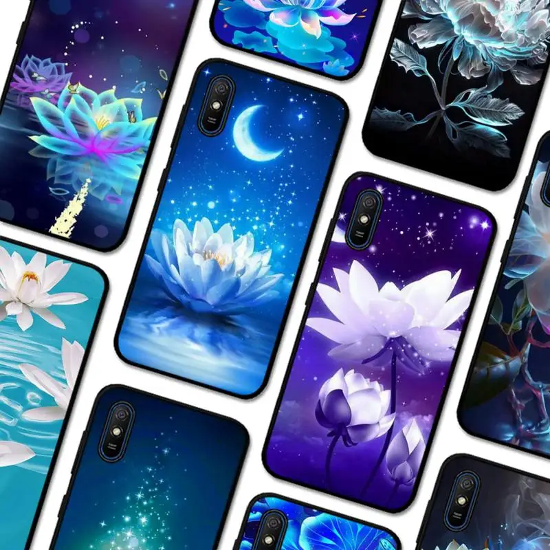

Lotus Flowers Phone Case for Redmi 5 6 7 8 9 A 5plus K20 4X S2 GO 6 K30 pro