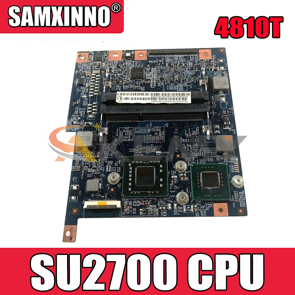 

AKEMY 48.4CO01.021 MBPDM01001 MB.PDM01.001 For acer aspire one mini 4810T laptop motherboard SLGS8 SU2700 CPU DDR3