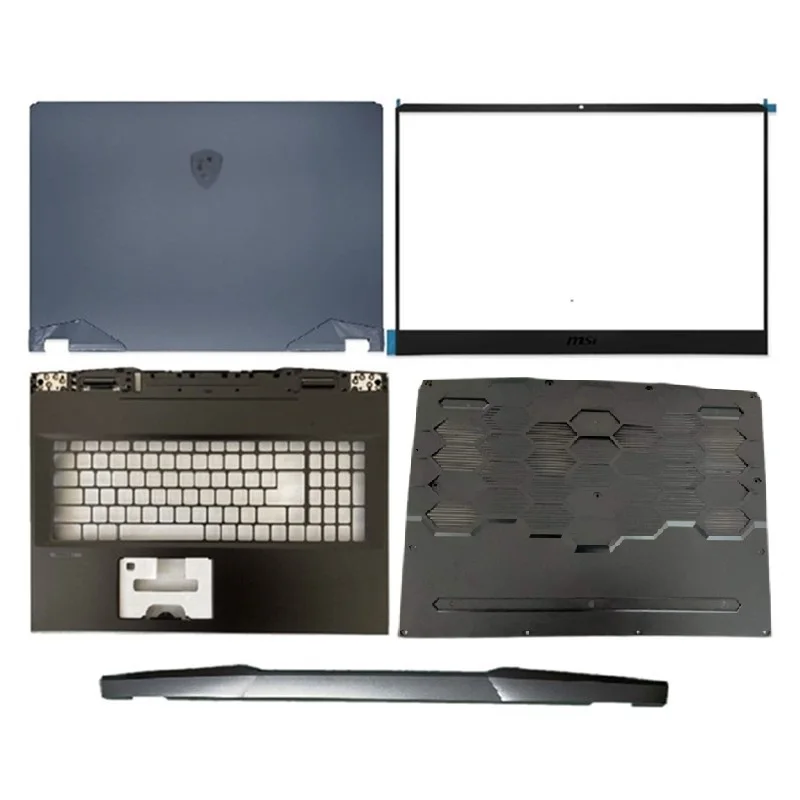 

NEW Laptop For MSI GE76 MS-17K1 MS-17K2 MS-17K3 LCD Back Cover/Front Bezel/Hinges Cover/Palmrest/Bottom Case Silver Black