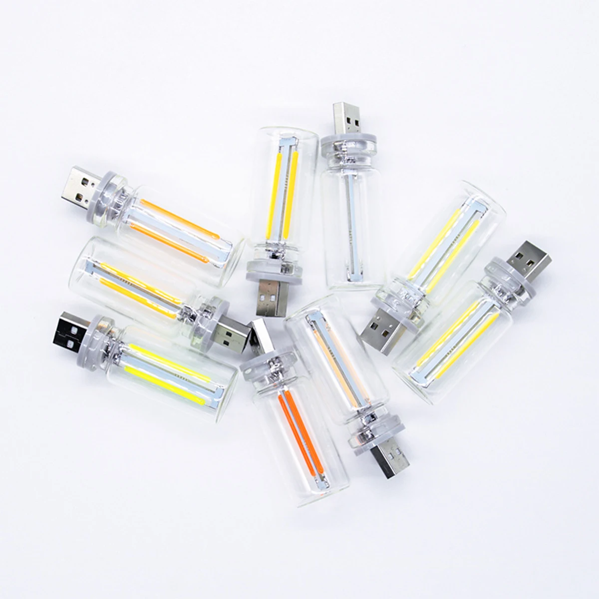 Ретро Usb Led Светильные лампы Ночные огни 5V Декоративные теплые сенсорные Лампы