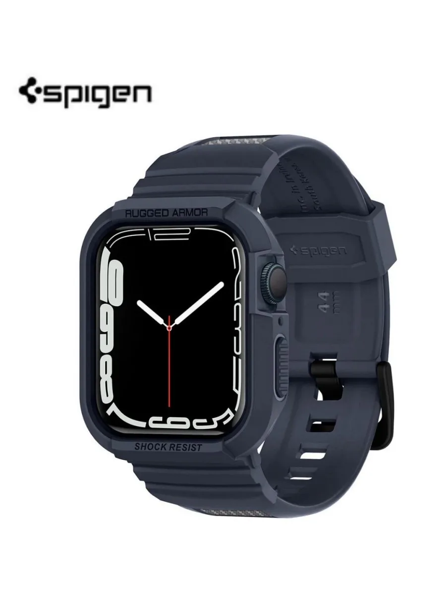 

Spigen Rugged Armor Pro Case For Apple Watch Ultra/Ultra 2 Series 49mm Thermoplastic polyurethane（TPU) Watch Band Five Colors