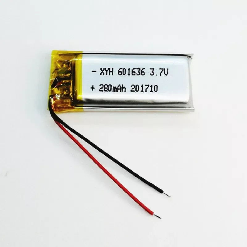 

NEW lithium polymer battery Battery 601636 061636 280mah MP3 MP4 MP5 cell battery