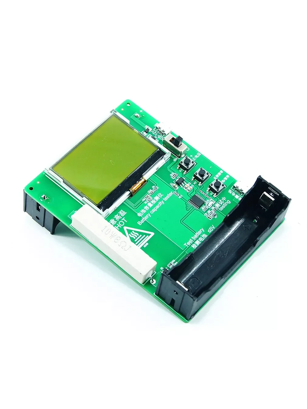 

Capacity Tester For 18650 Lithium Battery Digital Measurement Lithium Battery Power Detector Module