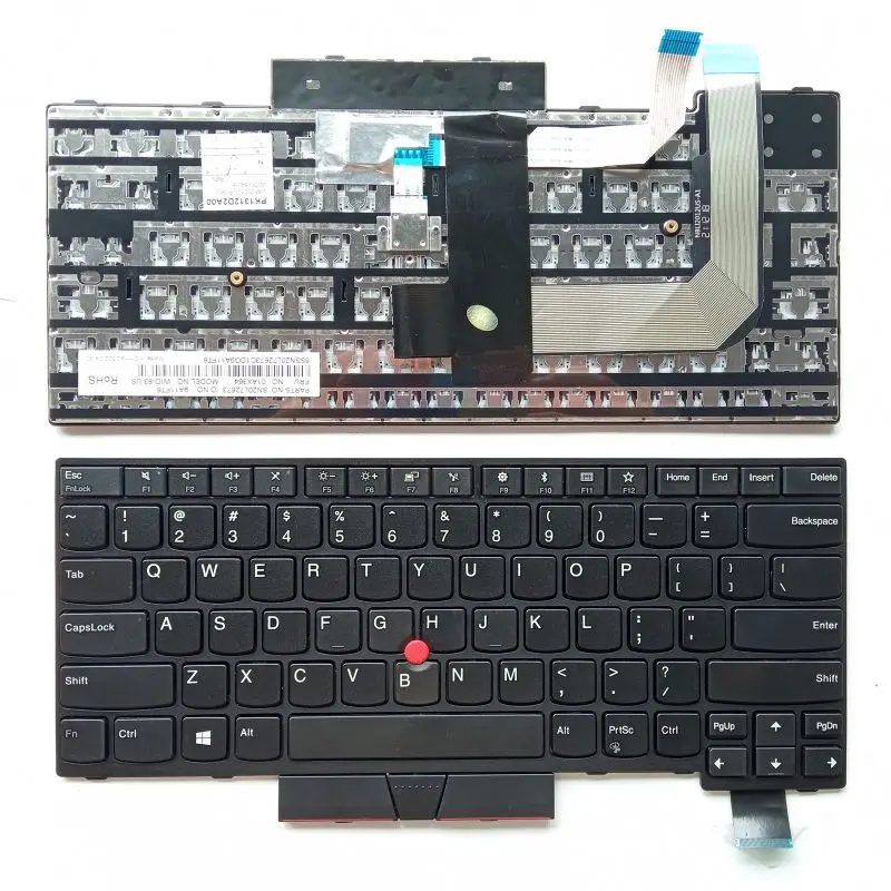 

Клавиатура без подсветки с указателем для Lenovo ThinkPad T470 T480 A475 A485