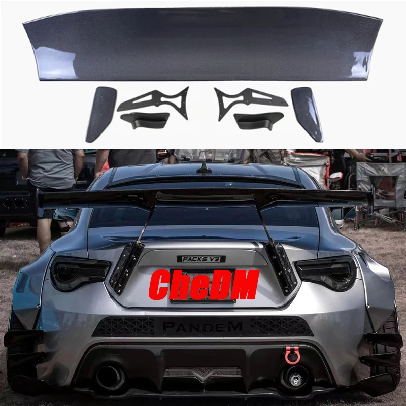 Стайлинг автомобиля Неокрашенный Черный ФАП/углеродное волокно материал G Style GT 86