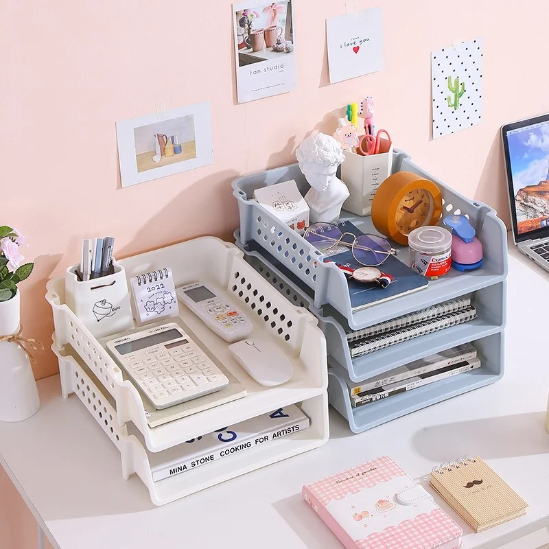 

Desk Organizer Bathroom Organization Boxes, Desk Storage Box, Plastic Makeup Organizer, Desktop Organizer