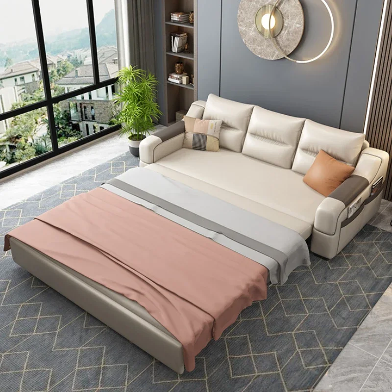 Скандинавский современный минималистичный диван-реклайнер для хранения сна