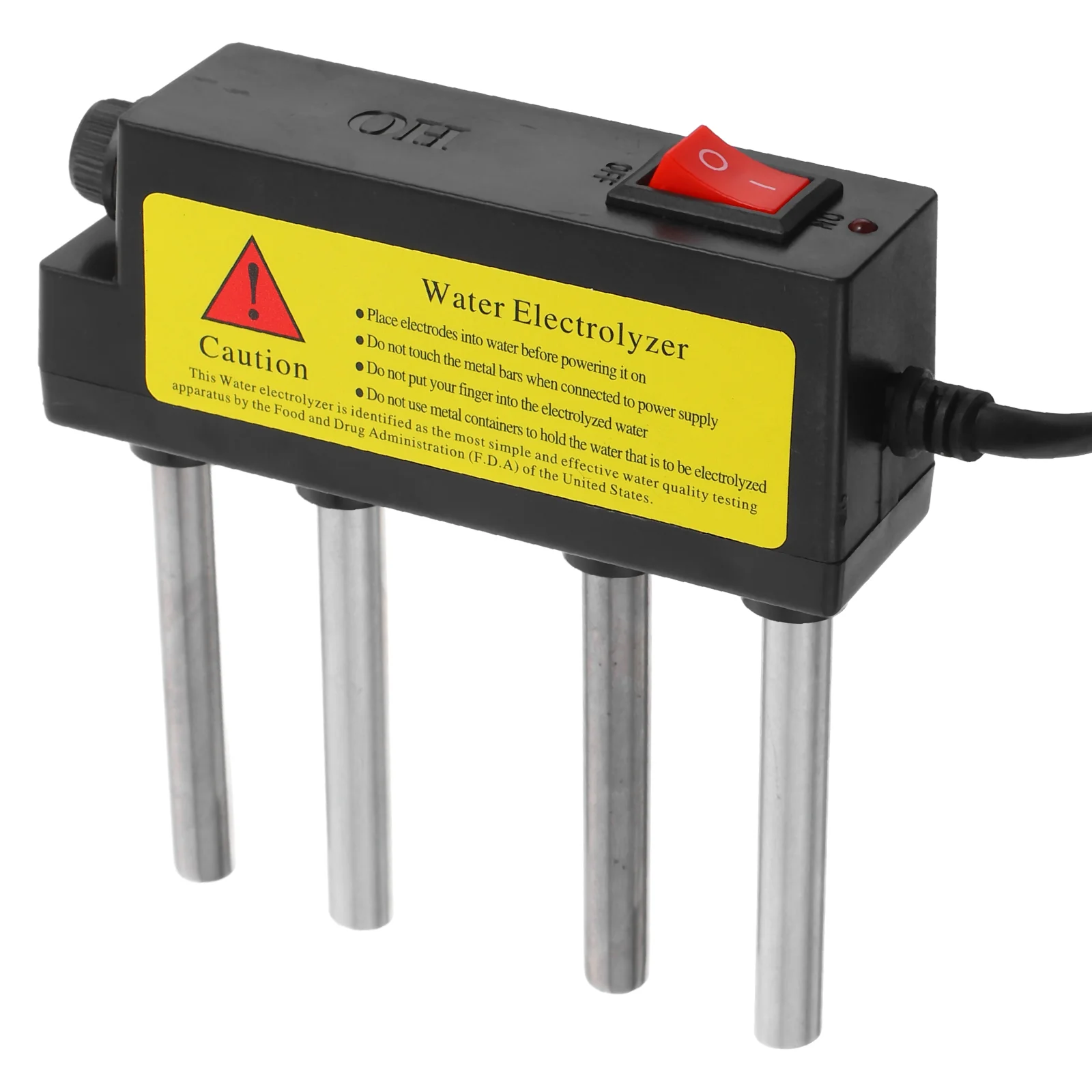 Электролизер воды Быстрый тестер Тестер электролиза Электронный цвета (вилка
