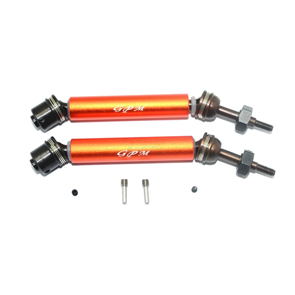 Фото GPM TRAXXAS 1/10 нержавеющий 4X4 VXL 67076-4 HOSS 90076-4 металлическая закаленная ось + алюминиевый CVD задний универсальный шарнир 6852A/6852 №4