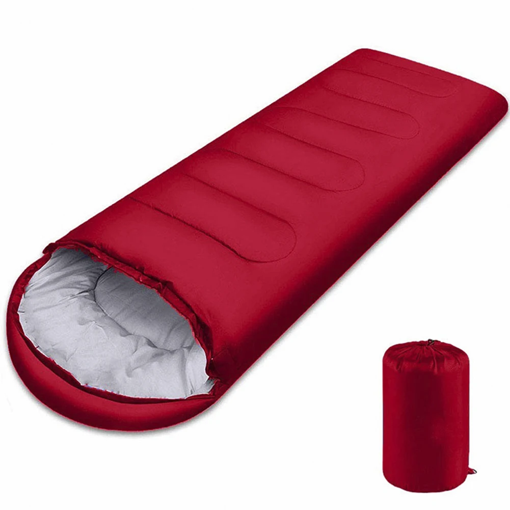 

For Backpackers Sleeping Bag Envelope Camping Hiking 210×75cm(LxW) 3 Season