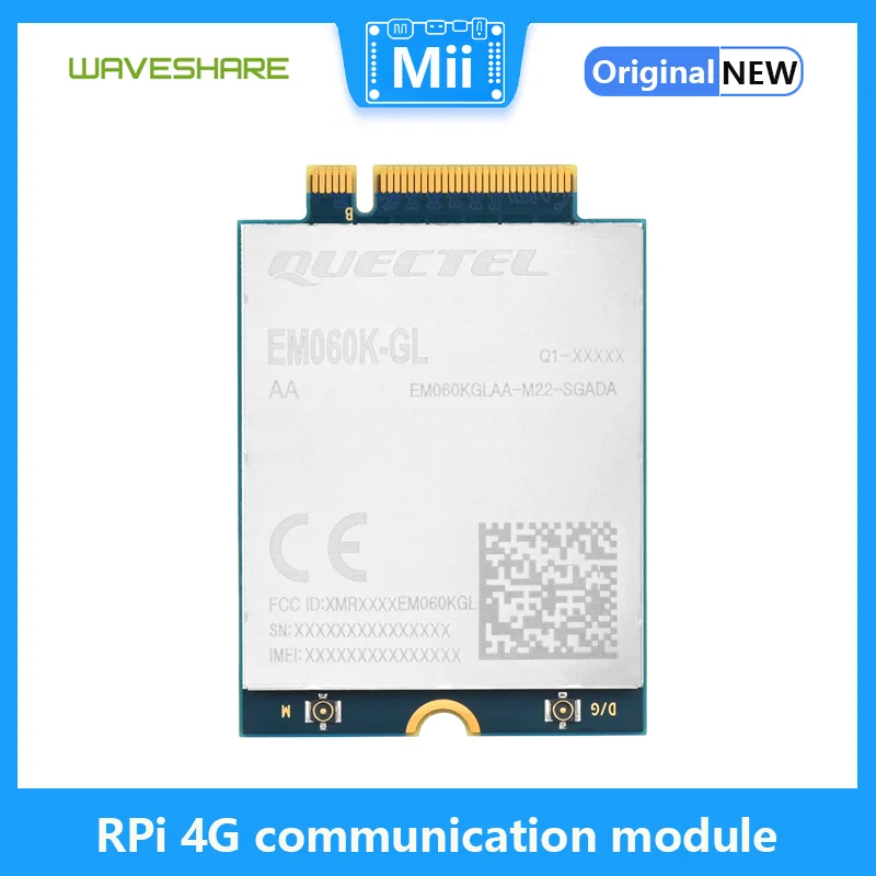 

Quectel EM060K-GL Module, LTE-A Cat 6 module с M.2 Form Factor, глобальное многополосное позиционирование GNSS