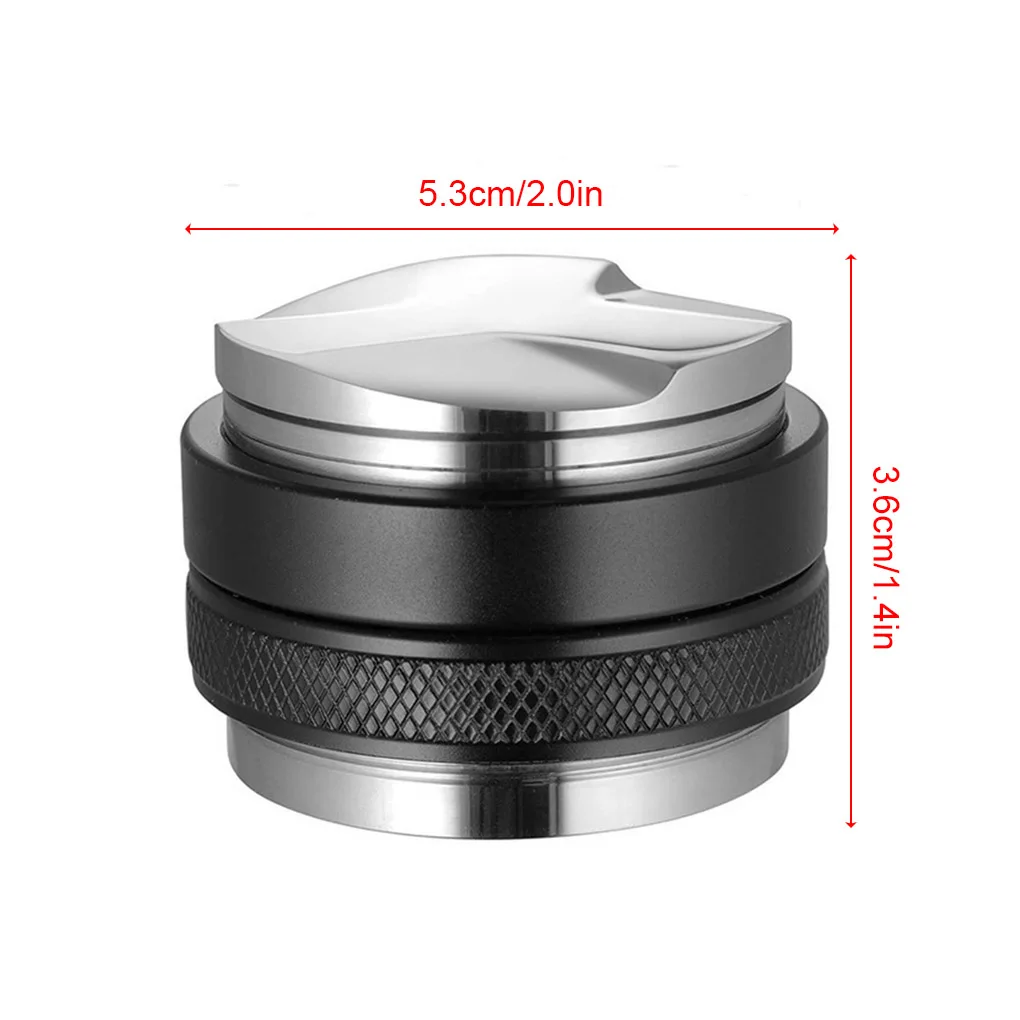 

54mm Coffee Leveler Tool Adjustable Powder Tamper Accessories Sturdy Dual-headed Distributor Part Replace Parts