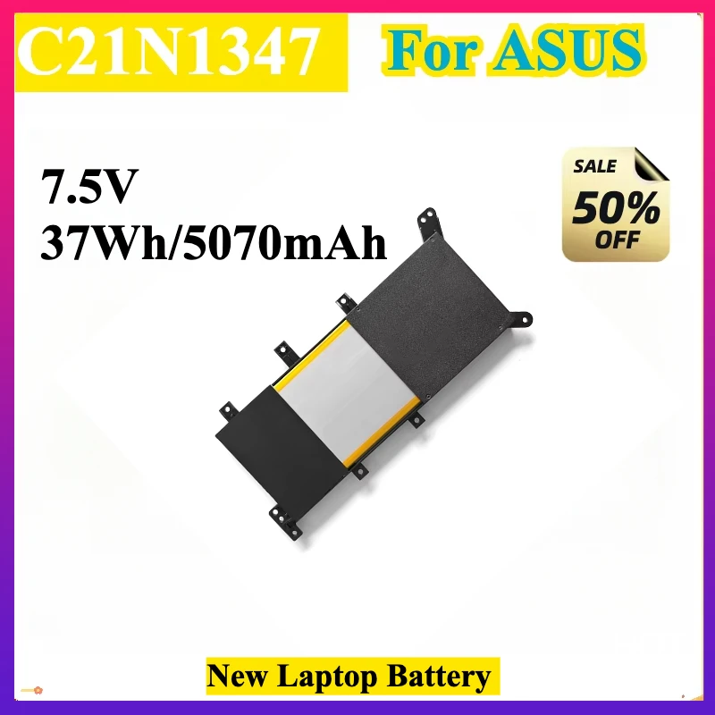 C21N1347 Аккумулятор для ноутбука ASUS X554L X555L X555LB X555LN X555 X555LD X555LP F555A F555U W519L F555UA VM 2ICP4/63/134