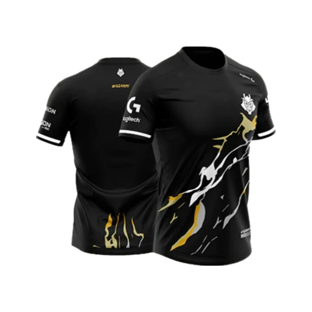 

Футболка 2022 G2 из игры «LOL LCK G2», последняя команда Esports G2, футболка высокого качества, одежда для поддержки футболок