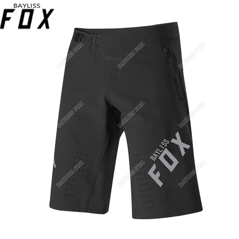 

Bayliss FOX Shorts Defend Men's Mountain Dirt Bike Racing MTB BMX Sports Downhill Riding Motocross Bicycle Pants Summer 8 Colors