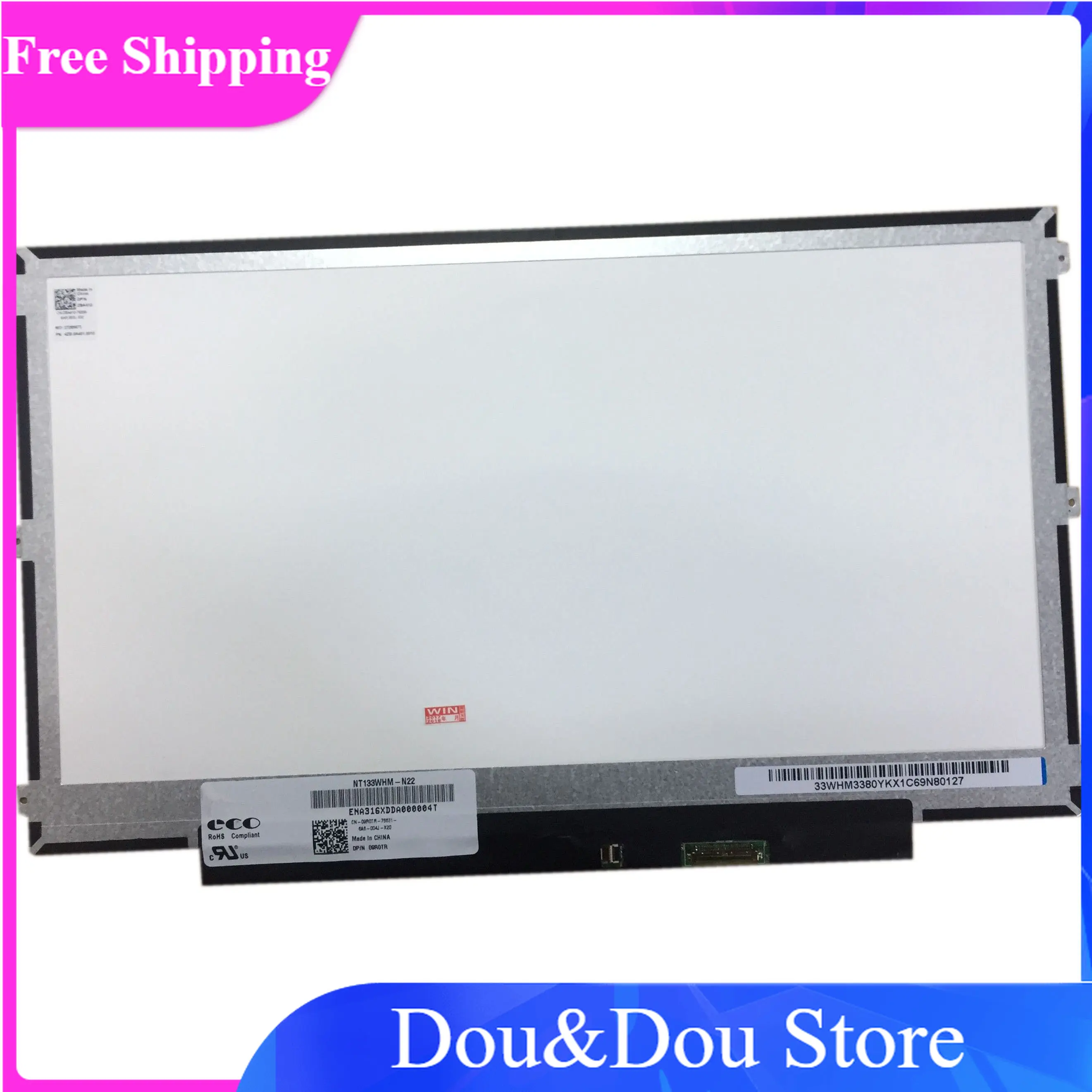 

NT133WHM-N22 13.3 30 PIN 1366X768 display LED LCD Screen