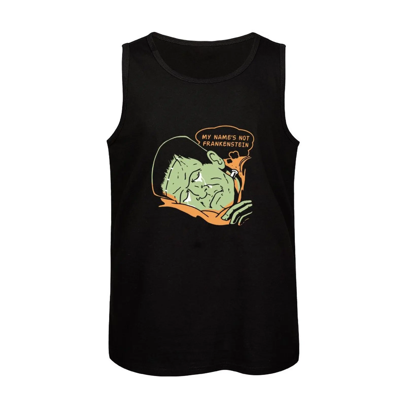 Майка MY NAME'S NOT FRANKENSTEIN мужская одежда для фитнеса