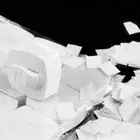 12 шт.компл. Белые снежинки Снежная бумага метель фокусы реквизит для фокусов