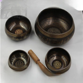 Металлическая звуковая чаша будды ручной работы телефонный колокольчик для йоги