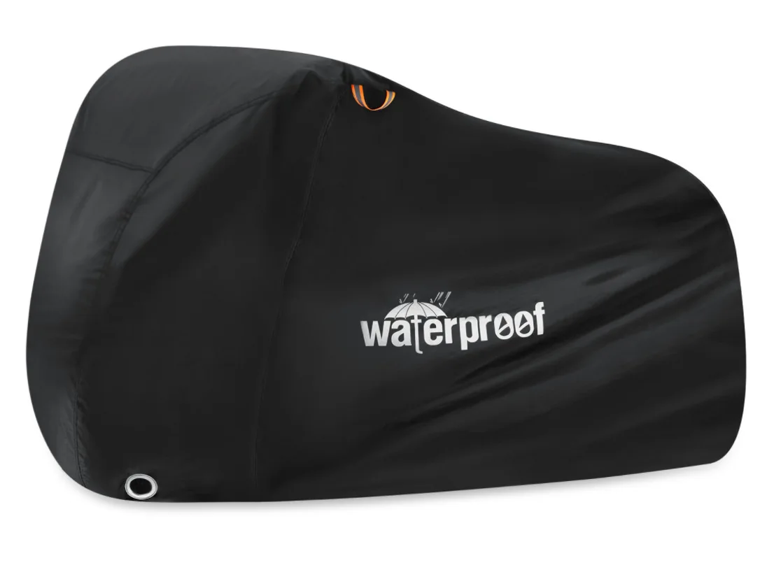 

Waterproof Bike Cover for Bikes, Bike Covers for Outside Storage, 210T Extra Heavy Duty Waterproof Anti Rain Dust UV Protect