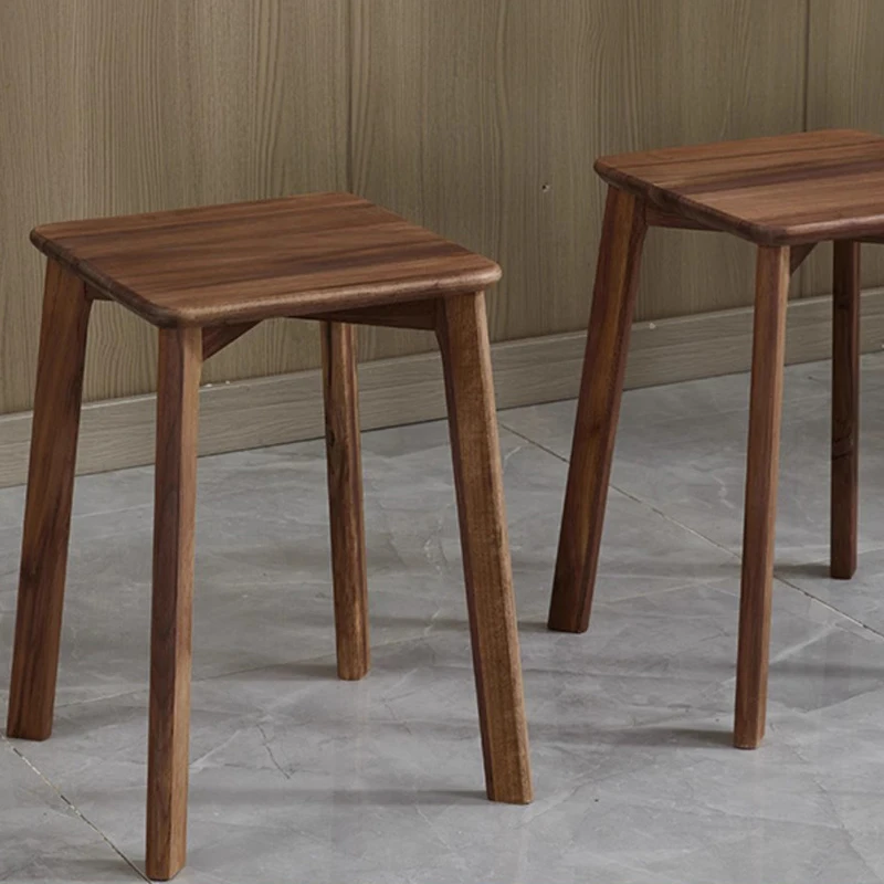 Кухонный табурет для гостиной обеденные стулья экономичный деревянный стул