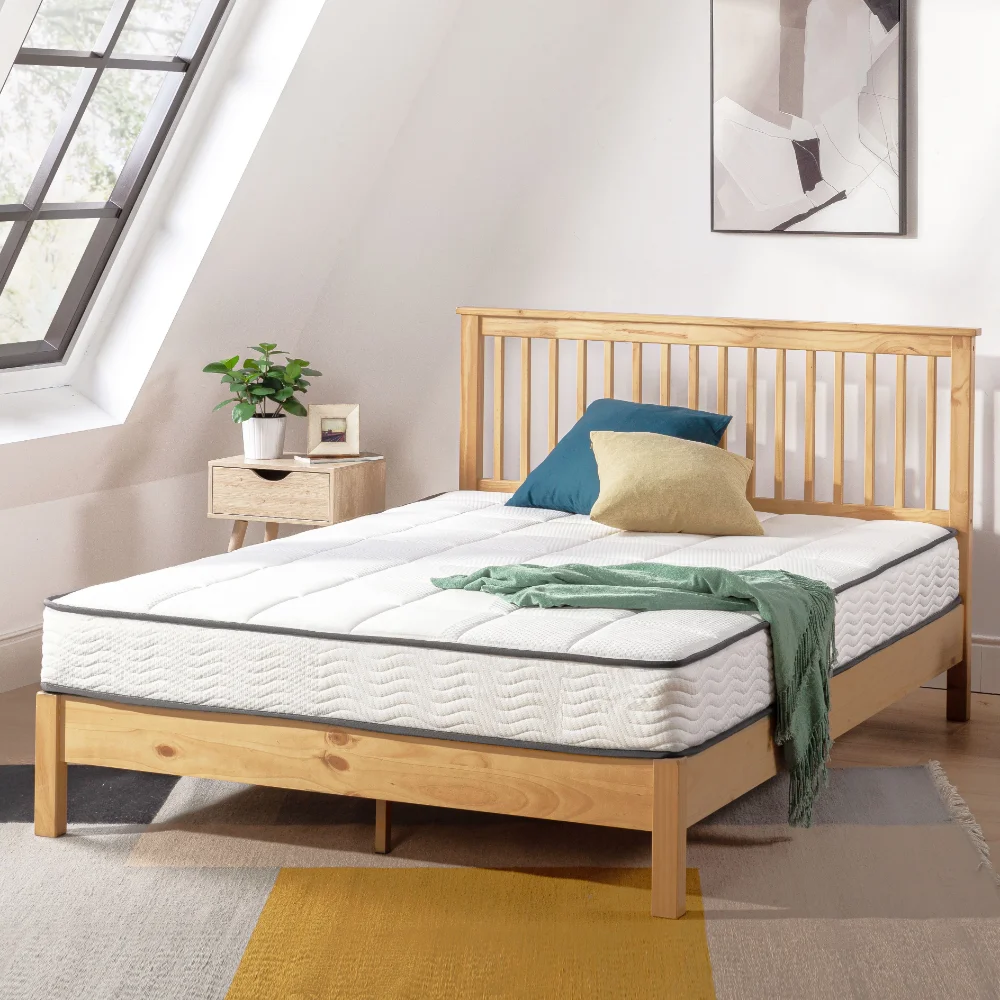 

8" Classic Bonnell Spring Mattress with Comfort Foam Top, Full