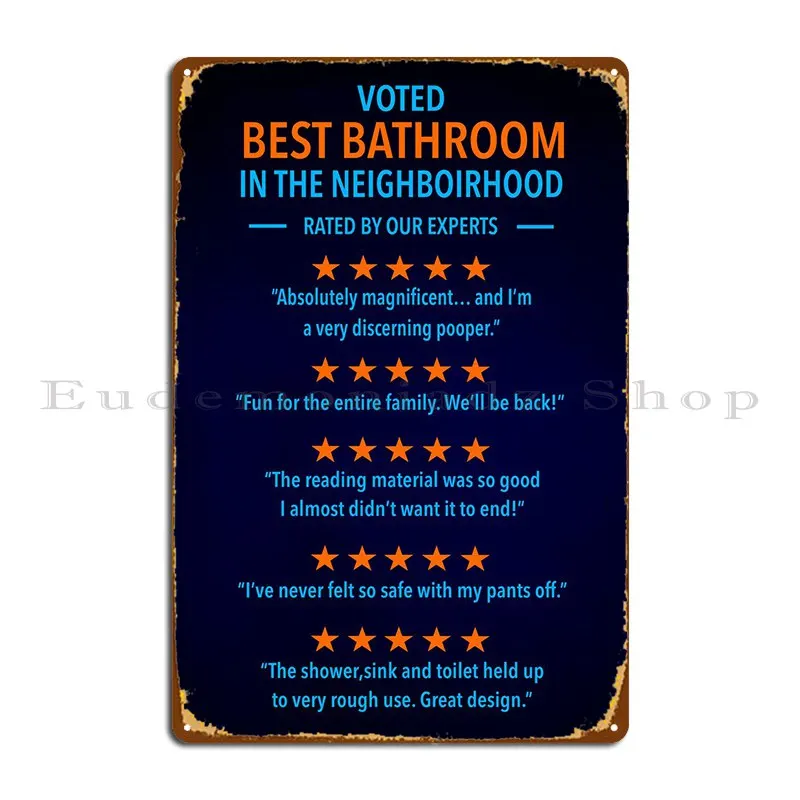 

Металлическая табличка для ванной комнаты, Настенный декор, Забавный дизайн, клубный жестяной плакат
