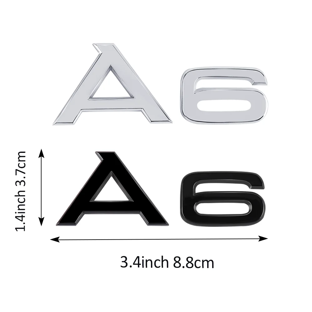 

1 шт. автомобильный Стайлинг логотип боковой кузов задний бампер хвост багажника наклейка наклейка для Audi A3 A4 A5 A6 A7 A8 A4L A6L A8L Q3 Q5 Q7 Accrssories
