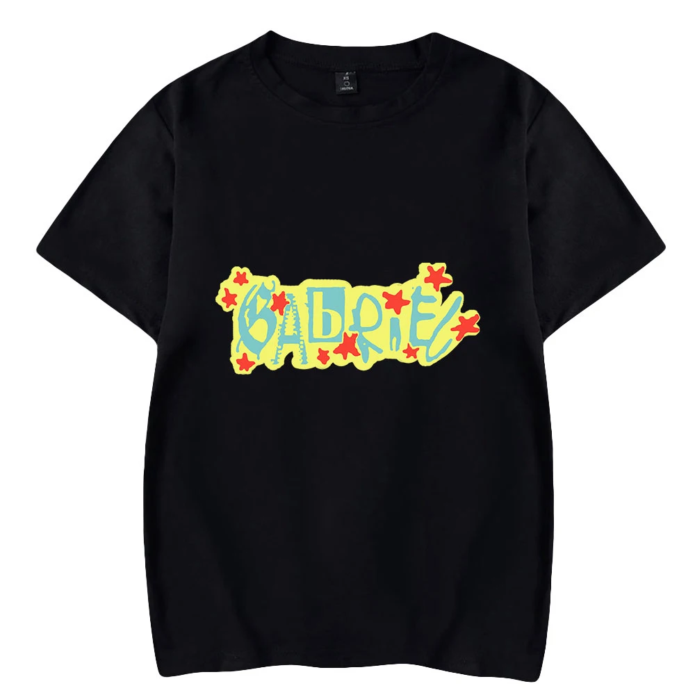 

Футболка Keshi с коротким рукавом для мужчин и женщин, Модный повседневный топ с принтом, в стиле Харадзюку, на лето