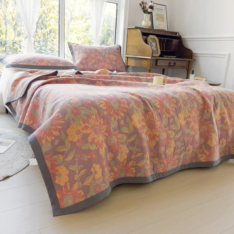 Хлопковое одеяло 3 слоя