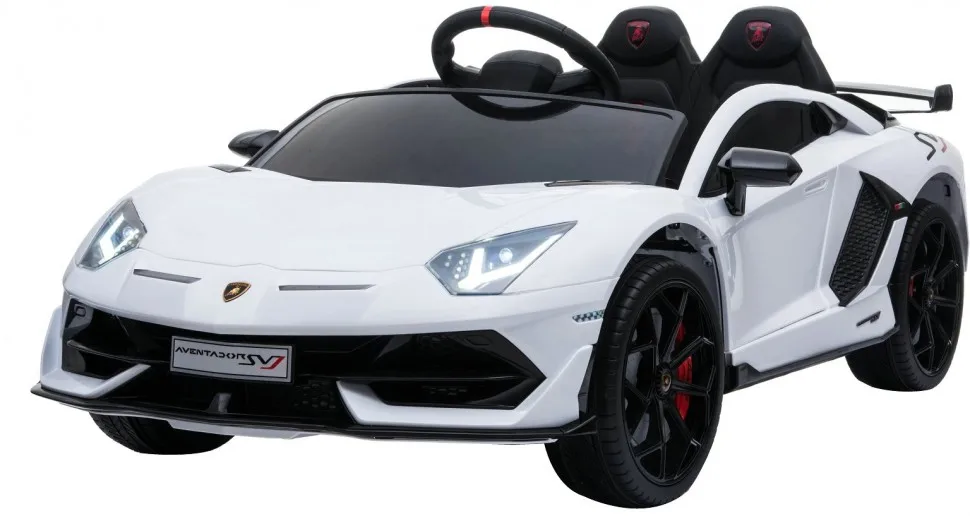 Детский электромобиль Lamborghini SVJ 12V - WHITE HL328 | Игрушки и хобби