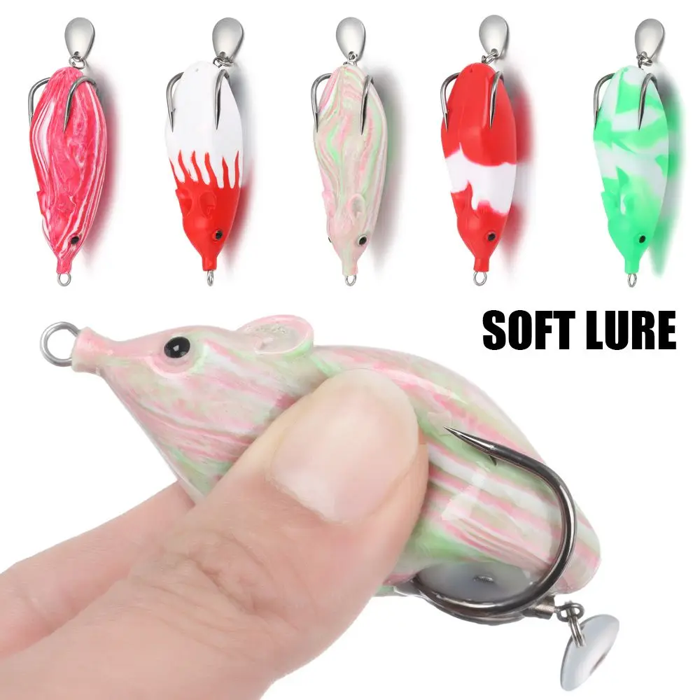 

Fishing Lures Frog Shape Bait for Bass Trout Bait Bionic Lures Lifelike Fishing Lures Kit 7CM 12g