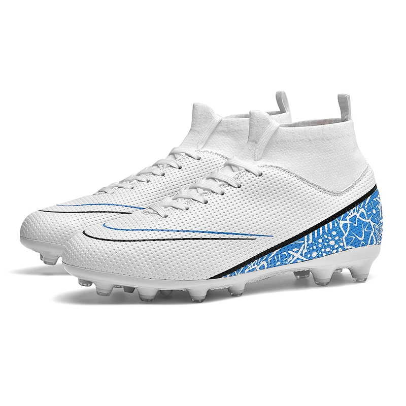 

Messi Soccer Shoes Cleats Wholesale Chuteira Society Durable Comfortable Quality Football Boots for Outdoor Light Futsal Sneaker