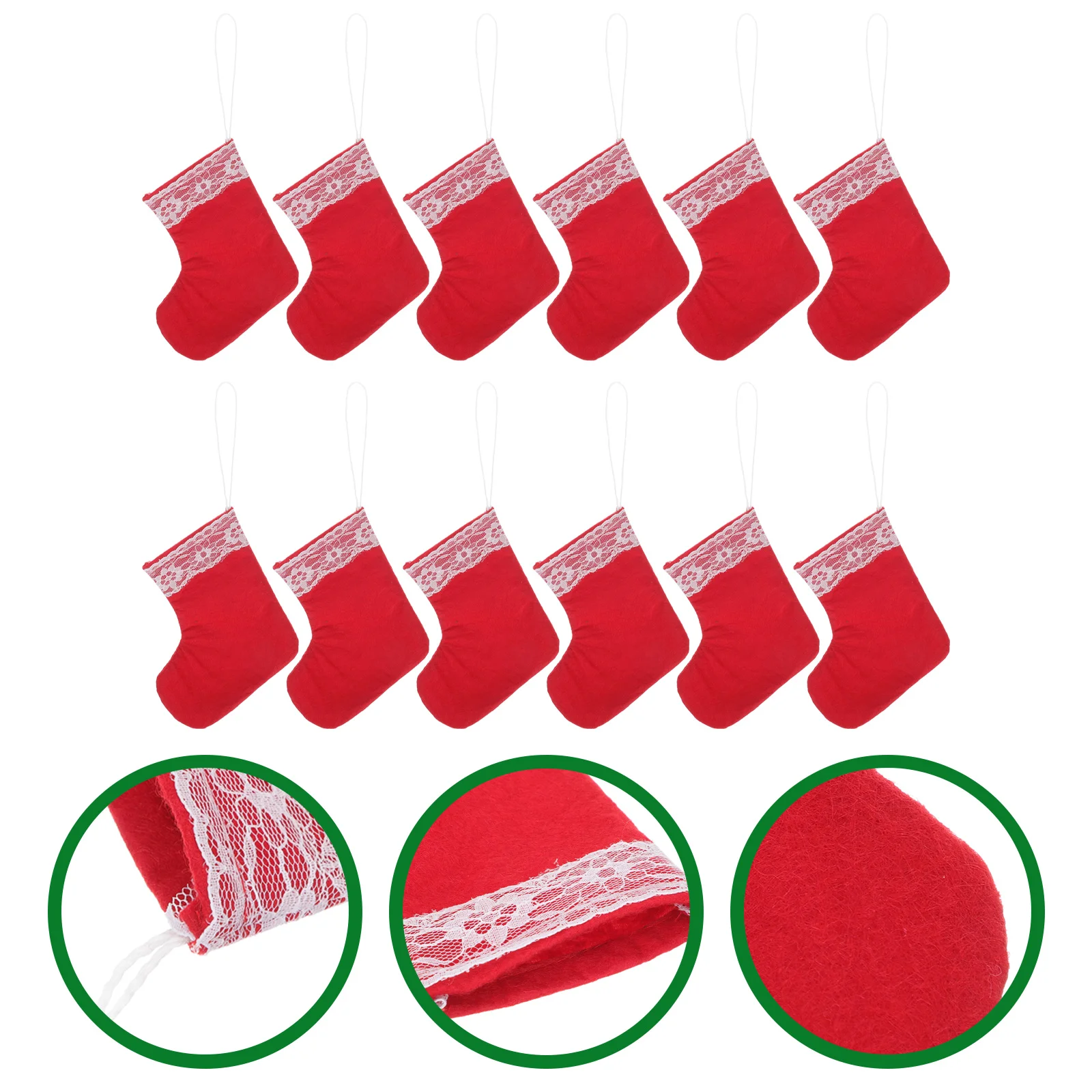 

Рождественская елка висячий чулок 10 чулок раннее украшение столовые приборы прочные Подвески костюм Серебряный карман