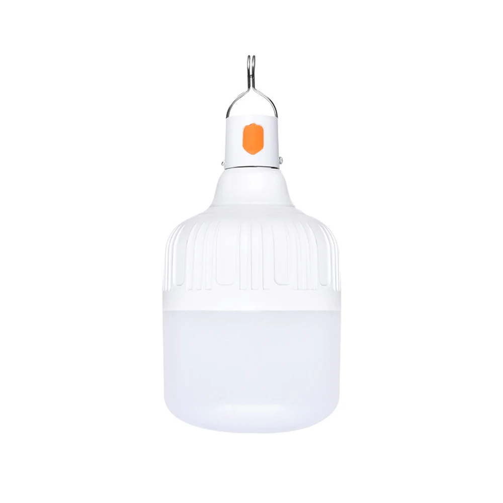 

Portable Camping Lantern Dimmable LED Lamp Bulb 3 Lighting Modes USB Rechargeable Outdoor Hanging Tent Light
