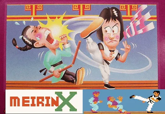 

8-битная игровая карта Meirin X Hack of Kung Fu FC