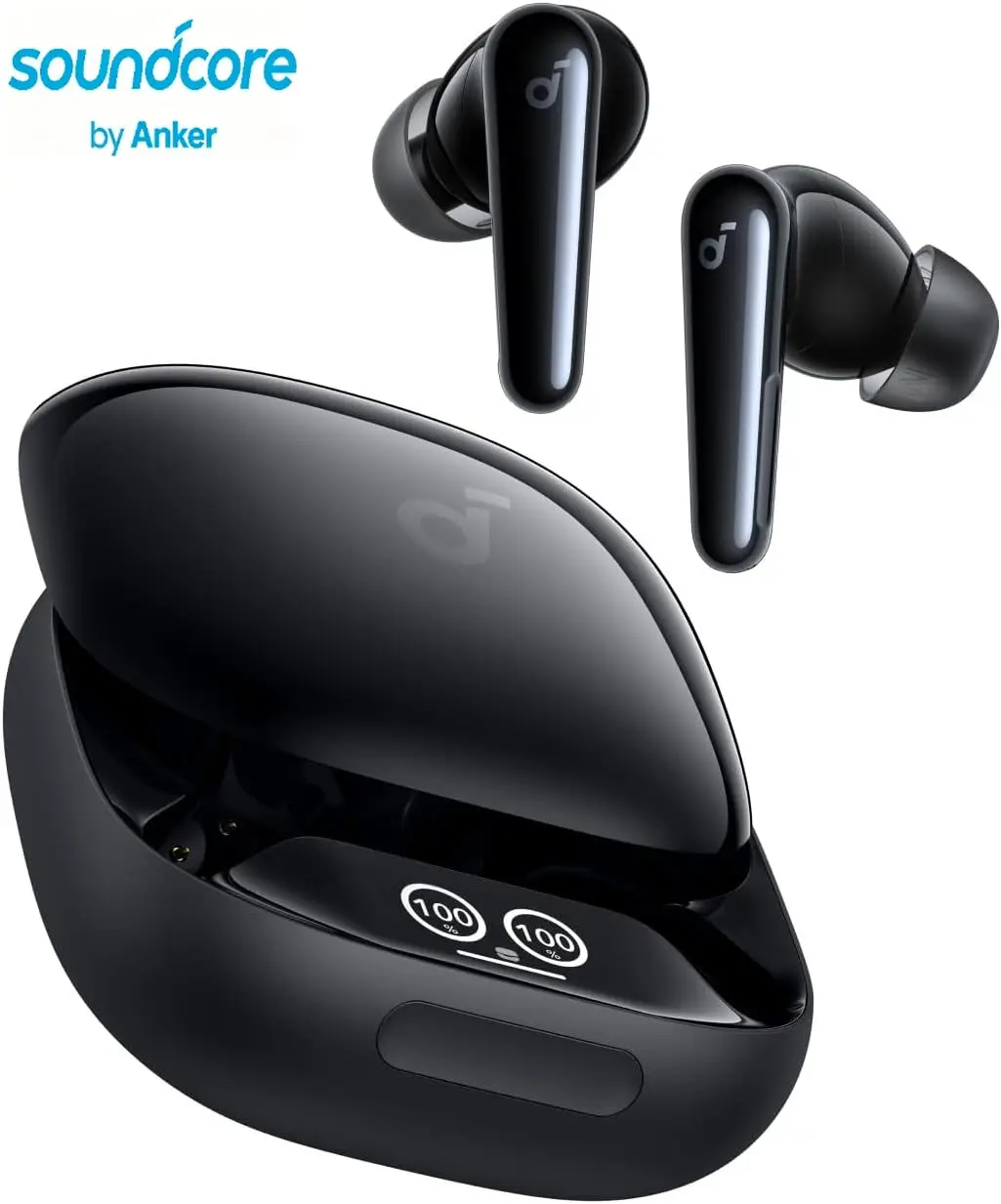Фото Беспроводные наушники Anker Soundcore Liberty 4 Pro TWS с поддержкой LDAC Hi-Res, Bluetooth, активным шумоподавлением, спортивная гарнитура №1