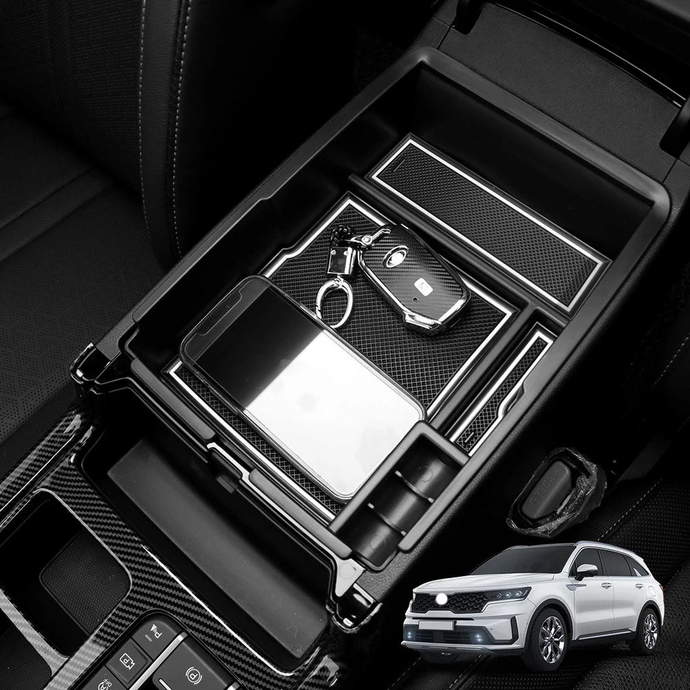 

Подлокотник-органайзер для центральной консоли KIA Sorento MQ4 2021 2022