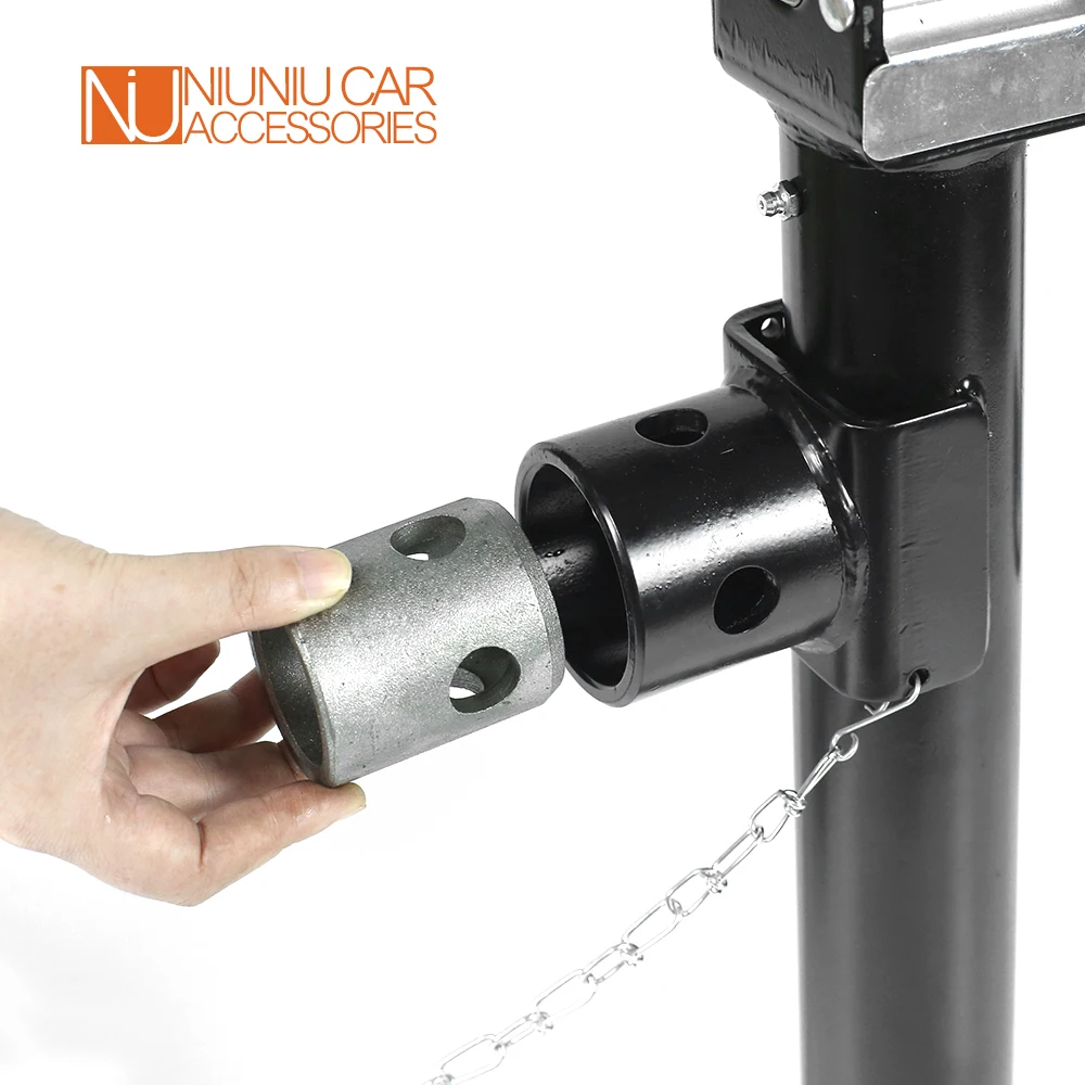 Прицепный домкрат боковая ручка с фиксированным ветром 10-дюймовое крепление