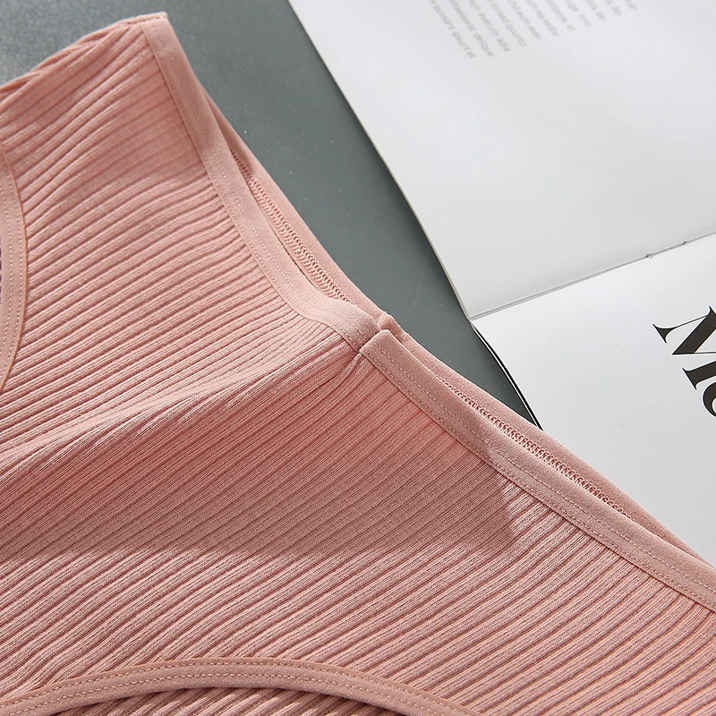 6 шт. женские хлопковые трусы-брифы