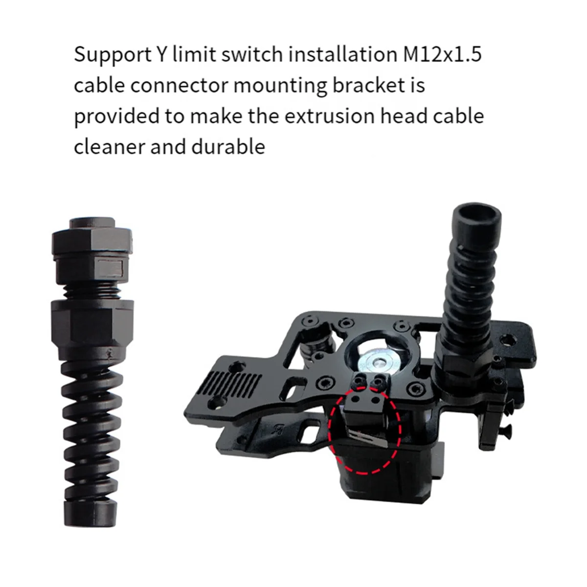 Аксессуары для 3D-принтера ЧПУ Алюминиевый сплав комплект сидений двигателя AB