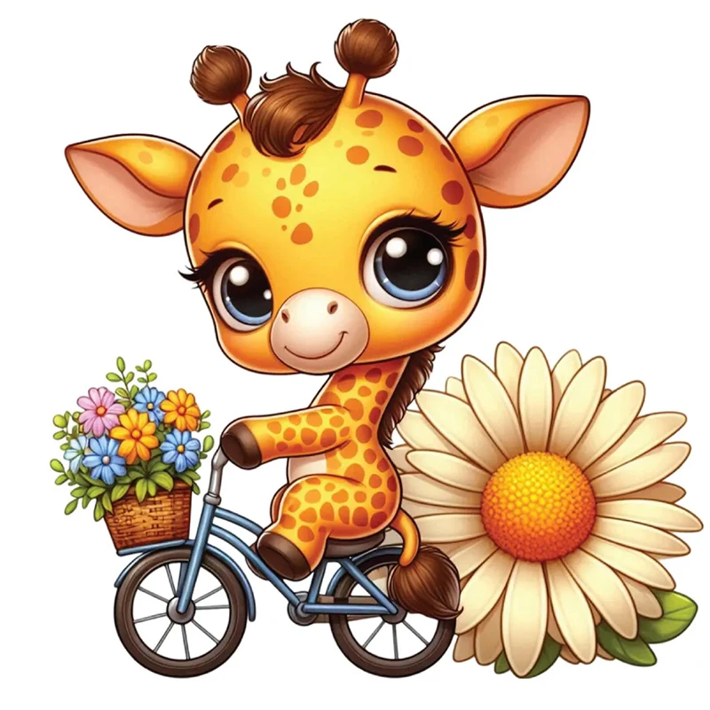 

Водонепроницаемая наклейка с жирафом