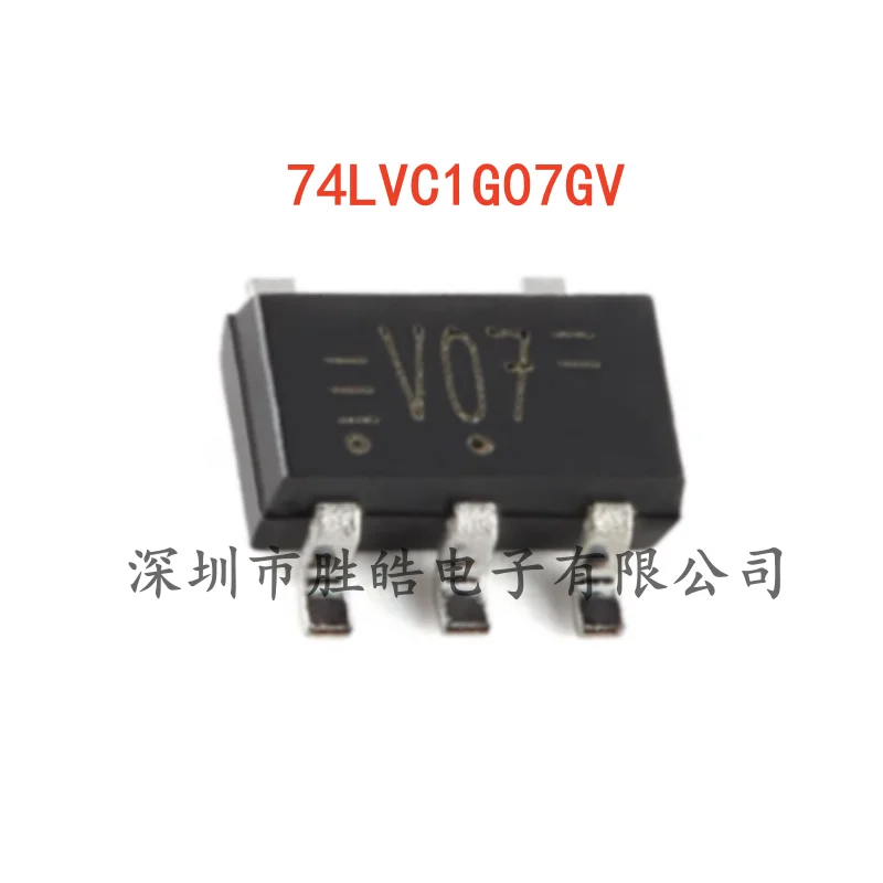 

(20PCS) NEW 74LVC1G07GV ， 125 74LVC1G07 Buffer with Open-leak Output SOT-753 74LVC1G07GV Integrated Circuit