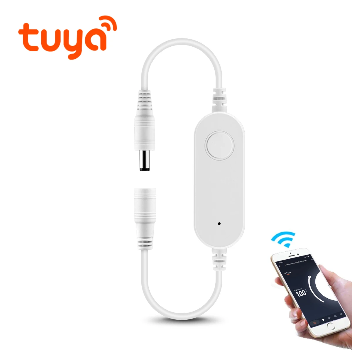 Светорегулятор управления Wi-Fi Tuya 12-24 В для монохромной лампы