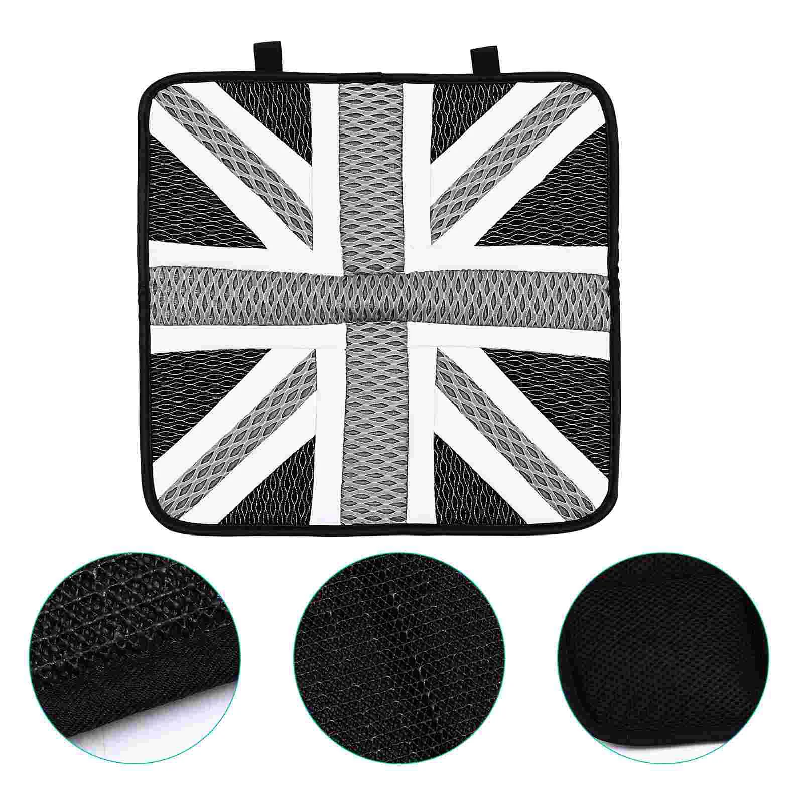 

1pc Car Seat Cushion The Union Flag Universal Automobile Car Seat Cushion Seat Pad