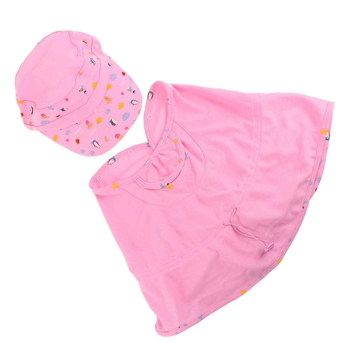 

1pc Cartoon Printing Proof Sun Hat with Breathable