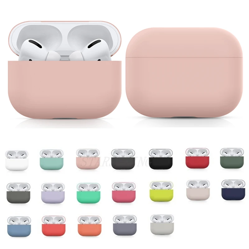 

Silicone Case For Airpods Pro Case Wireless Bluetooth for apple airpods pro Case Cover Earphone Case For Air Pods pro 3 Fundas